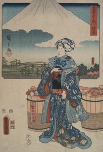 Hara, de la série Cinquante-trois stations du Tokaido - Utagawa Hiroshige