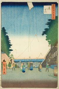 Kasumigaseki, de la série "Cent vues célèbres d