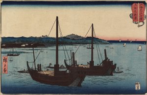 Kisarazu dans la province de Kazusa, juillet 1858