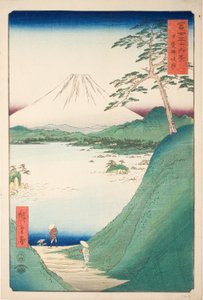 Le col de Misaka dans la province de Kai (Kai Misakagoe), de la série "Trente-six vues du mont Fuji (Fuji sanjurokkei)"