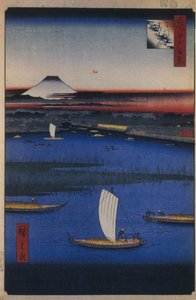 Mitsumata Wakarenofuchi Cent vues célèbres d