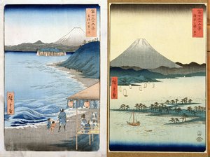 Montagnes et littoral, deux vues de 
