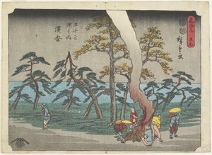 No.19 Hamamatsu, 1847-1852 - Utagawa Hiroshige