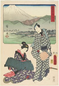 Numazu, août 1854