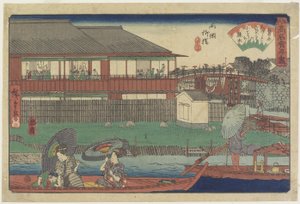 O_noshi à Yanagibashi à Ryo_goku, c. 1835-1842