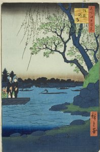 Oumayagashi, de la série "Cent vues célèbres d
