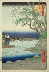 Oumayagashi, de la série "Cent Vues célèbres d