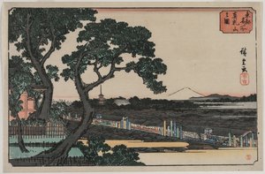Image de Matsuchiyama, de la série Lieux célèbres de la capitale orientale