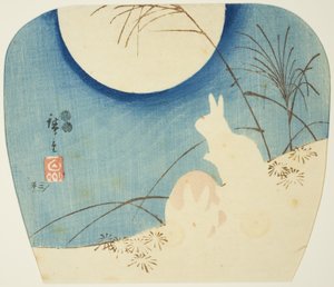 Lapins au clair de lune