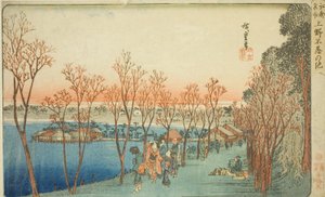Étang de Shinobazu à Ueno, de la série "Lieux célèbres d