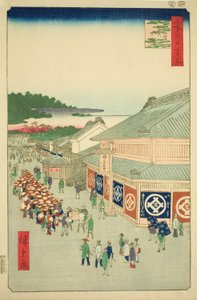 Shitaya Hirokoji, n° 13 de la série "Cent vues célèbres d