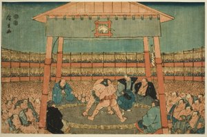 Match de sumo dans l