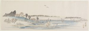 Colline au Coucher du Soleil, 1837-1844