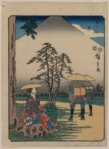 Les Cinquante-Trois Stations du Tokaido : Hara