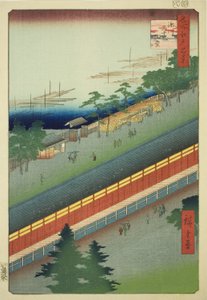 La Salle des trente-trois baies à Fukagawa, de la série "Cent vues célèbres d