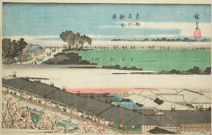 Le Nouveau Yoshiwara, de la série "Lieux Célèbres de la Capitale de l