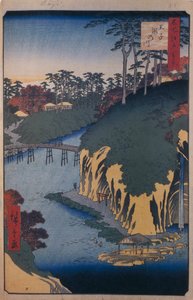 Le Takinogawa à Oji Cent vues célèbres d