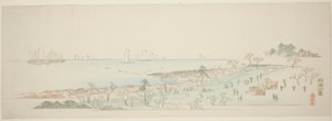 Vue de la colline de Goten (Gotenyama no zu), de la série "Treize vues des environs d