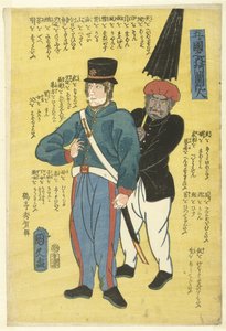 Le Hollandais - Utagawa Kunihisa
