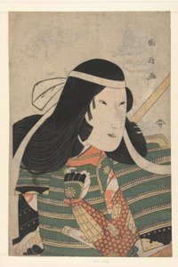 Iwai Kumesaburo en Tomoe Gozen, 1797