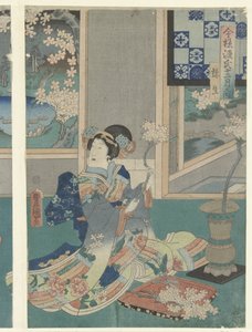 Le troisième mois - Utagawa Kunisada (I)