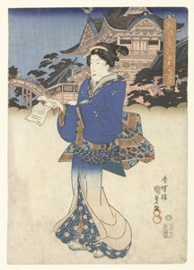 Le sanctuaire Tenman à Kameido dans la capitale orientale