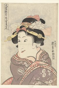 Iwai Hanshiro V dans le rôle de Yaoya Oshichi, Uit zeer succesvolle toneelstukken (série) - Utagawa Kunisada (I)