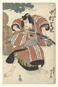 Nakamura Shikan II en Matsuomaru (Matsuomaru, Nakamura Shikan) - Utagawa Kunisada (I)