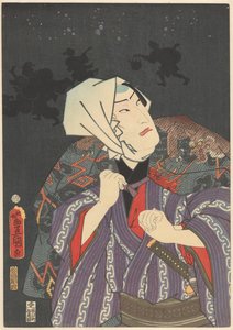 Tokijirô en manteau de pompier - Utagawa Kunisada (I)