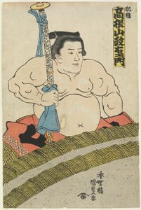 Le lutteur Takaneyama Seiemon de l