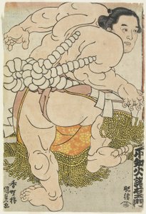 Le lutteur Yokozuna Shiranui Dakuemon de l