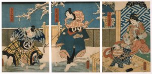 Scène de théâtre - Utagawa Kunisada