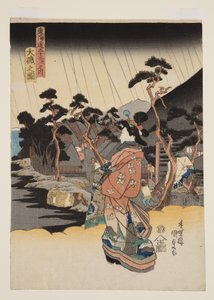 Vue de ?iso - Utagawa Kunisada
