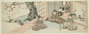 Instruments de jeu pour dames - Utagawa Kuniyasu