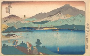 Minakuchi, Ishibe, Kusatsu, Otsu, Kyoto - Utagawa Kuniyoshi