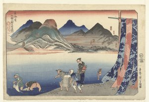 Narumi à Chiriyu - Utagawa Kuniyoshi