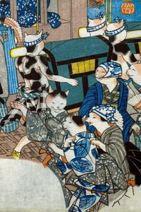 Pâle lune - Utagawa Kuniyoshi