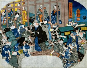 Pâle Lune - Utagawa Kuniyoshi