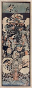 Sept Divinités du Bonheur - Utagawa Kuniyoshi