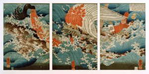 Le sacrifice de Yojibei - Utagawa Kuniyoshi
