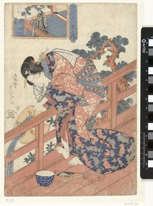Courtisane comparée à Koteiken - Utagawa Sadatora