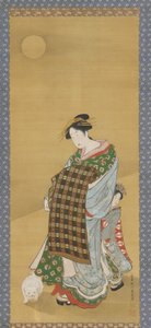Une courtisane et son assistante - Utagawa Toyoharu
