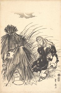 Piégeage du renard - Utagawa Toyohiro