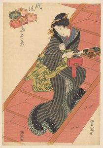 Une courtisane - Utagawa Toyokuni (I)