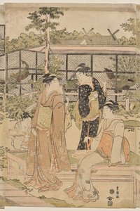 La Maison de Thé Shika - Utagawa Toyokuni