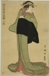 Hamamuraya: Segawa Kikunojo III en tant que courtisane Koman, de la série "Portraits d