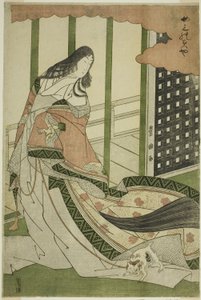 La Troisième Princesse (Nyosan no miya) - Utagawa Toyokuni I