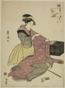 Le douzième mois (Goku getsu), de la série "Les douze mois à la mode (Furyu junikagetsu)"