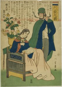 Hollande (Oranda koku) - Utagawa Yoshikazu