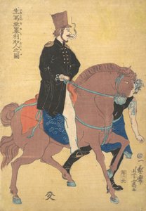 Un Américain dessiné d